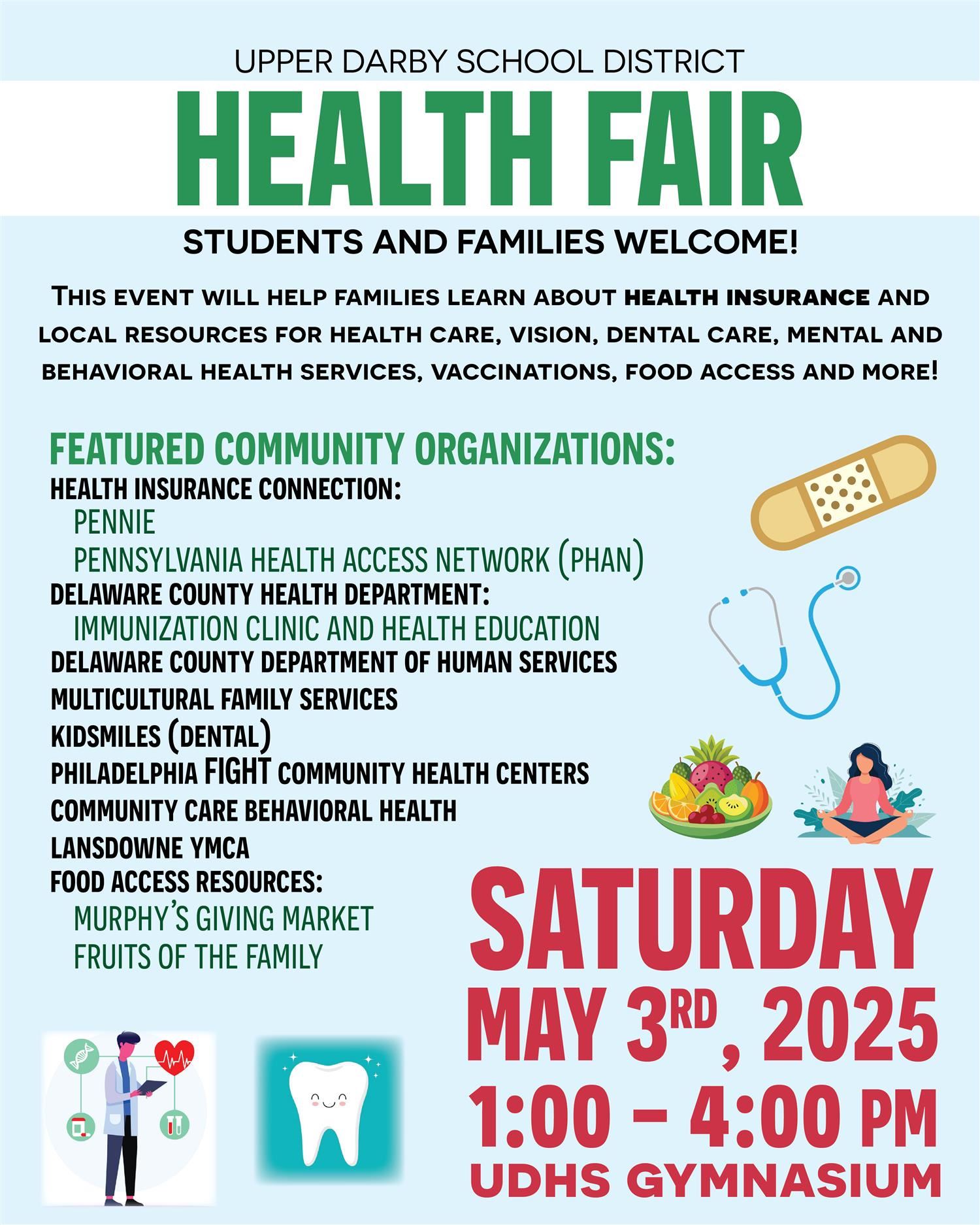 Health Fair Flyer